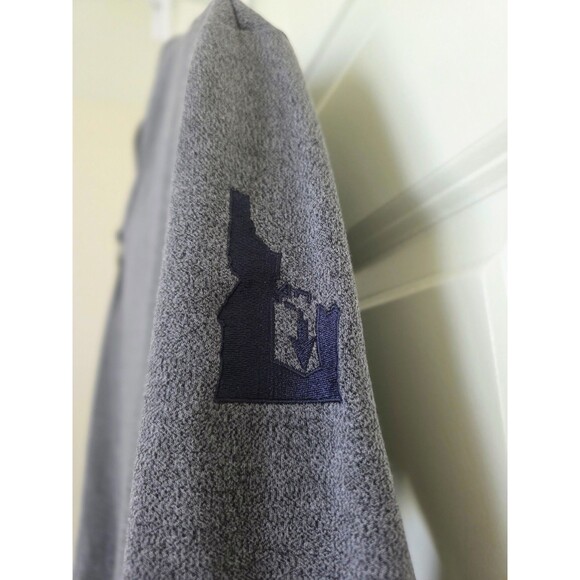 OGIO Women's Gray Zip Up Jacket Large Idaho State Logo Athletic Jacket - Picture 2 of 5